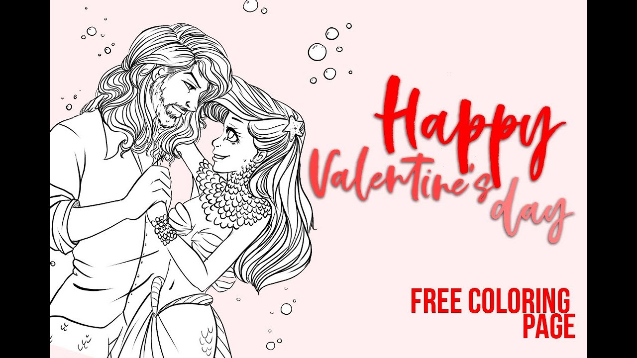 Happy Valentine's Day! Coloring Book Challenge + Free Coloring Page