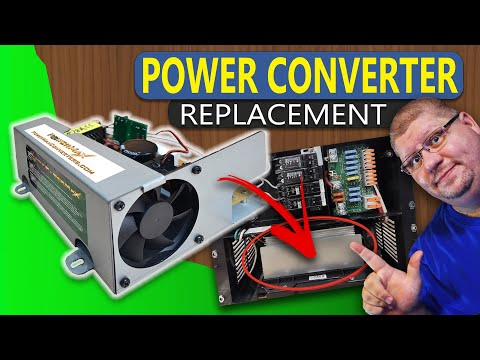 RV Power Converter/Battery Charger Installation | WFCO 8900 Lithium Upgrade