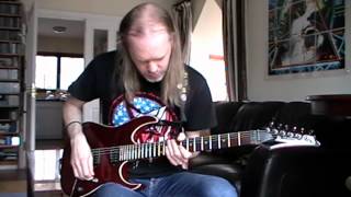 Bruce Dickinson / Adrian Smith - Man Of Sorrows Guitar Tutorial / Lesson