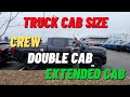 Truck Cab Sizes Crew Vs Double Cab Vs Extended Cab What Is The Difference