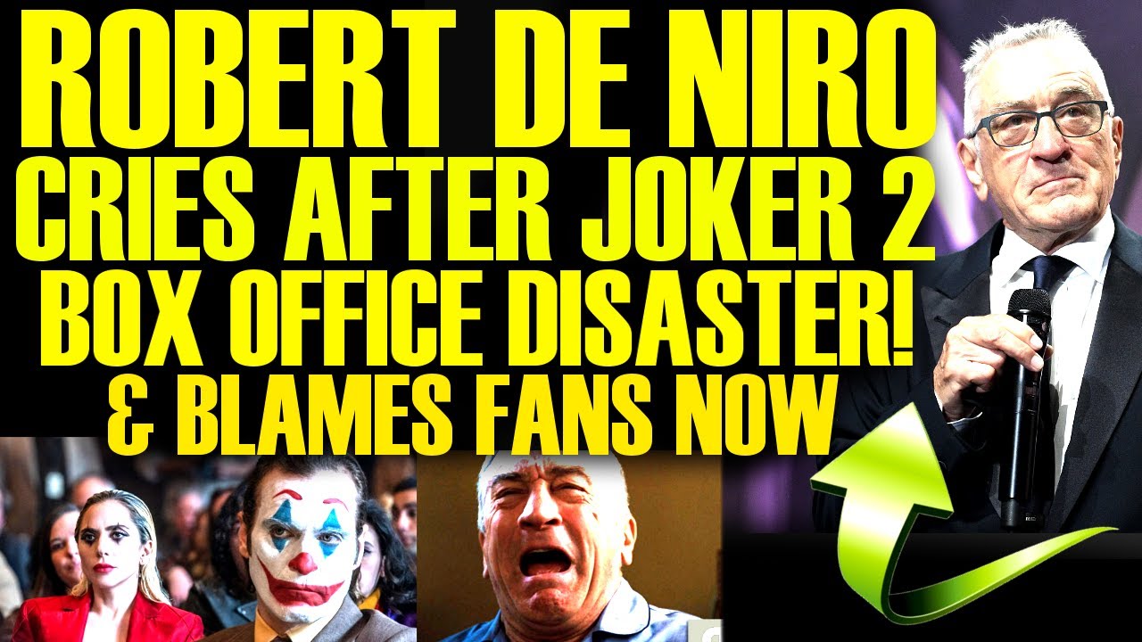 ROBERT DE NIRO CRIES AFTER JOKER 2 BOX OFFICE DISASTER IS THE WORST IN DECADES FOR WARNER BROS!