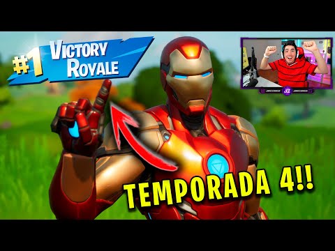 MI PRIMERA VICTORIA en la TEMPORADA 4 de FORTNITE!! - JorgeIsaac115