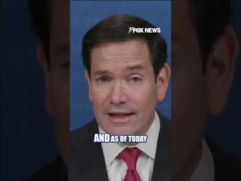 Marco Rubio SLAMS Walz over pardon of illegal immigrant #foxnews #news #us #fox