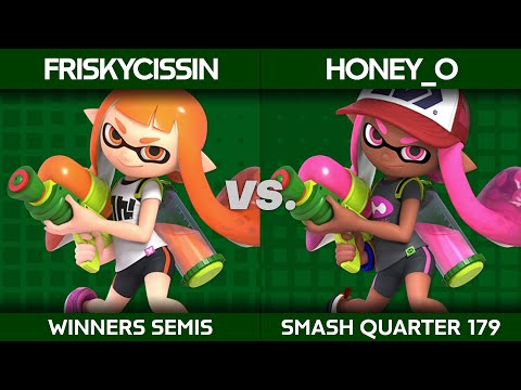 Smash Quarter 179 - FriskyCissin (Inkling) v Honey_o (Inkling): Winners Semis