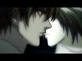 Death Note LxLight Kiss Scene/Тетрадь Смерти Поцелуй ...