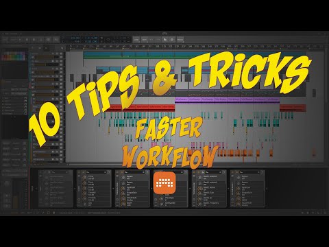 Faster workflow with these 10 tips & tricks 💪 // Bitwig tutorial
