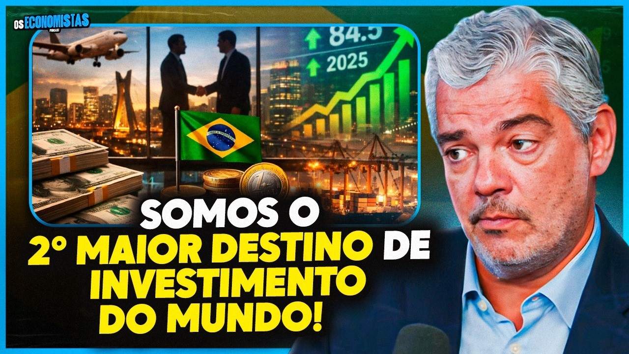 POR QUE O BRASIL ESTÁ RECEBENDO TANTO INVESTIMENTO? A explicação NÃO É ÓBVIA!