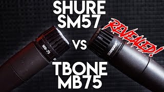 Video thumbnail for Shure SM57 vs TBone MB75 - Revealed! by SpectreSoundStudios
