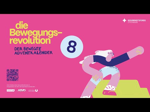 8. Dezember: Schwunggymnastik Langläufer // Der bewegte Adventkalender der Bewegungsrevolution