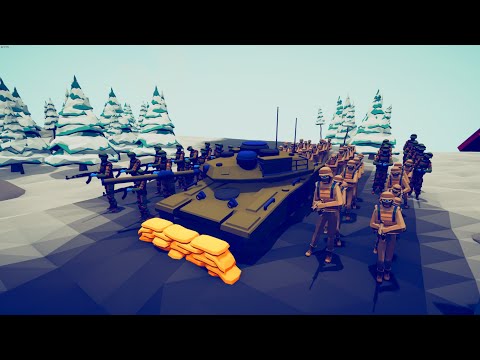 CAN 200x ARMY CLEAR REBELS BASE? - Totally Accurate Battle Simulator TABS