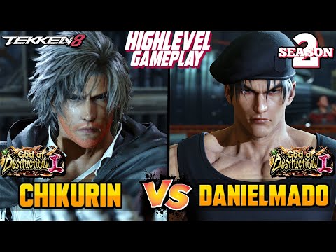 T8 – CHIKURIN (Clive) vs DANIELMADO (Jin Kazama) – Tekken 8 High Level Gameplay