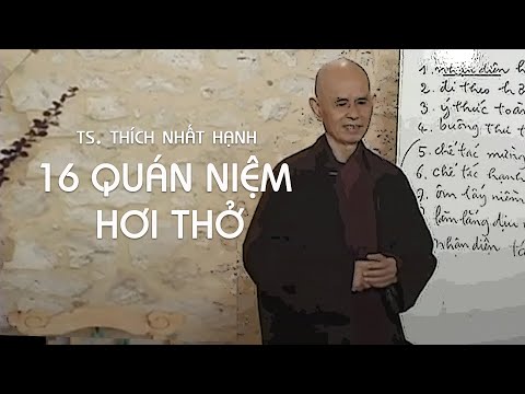 16 PHÉP QUÁN NIỆM HƠI THỞ 🧘 THÍCH NHẤT HẠNH