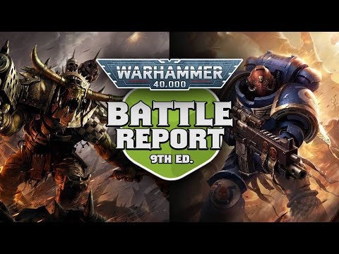 Orks Vs Crimson Fists Warhammer 40k Battle Report Ep 121