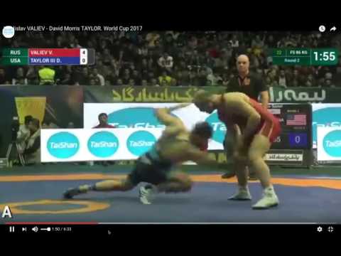 Valiev Taylor 1st take down