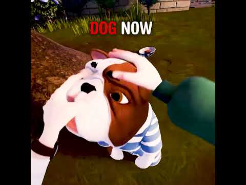 HELLO NEIGHBOR 2 DOG NOW VS THEN ☠️☠️☠️#horrorgame #stealthhorror #helloneighbor