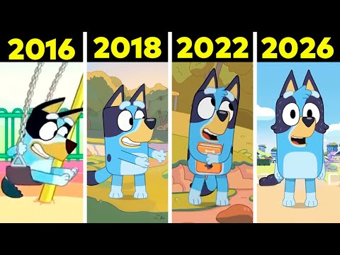 The Evolution of Bluey (2016-2026)