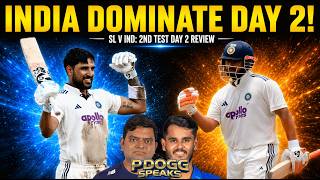 JUREL'S TON & LANKA CRUMBLE! | IND vs SL 2nd Test Day 2 Review: India in Total Control | Pdoggspeaks