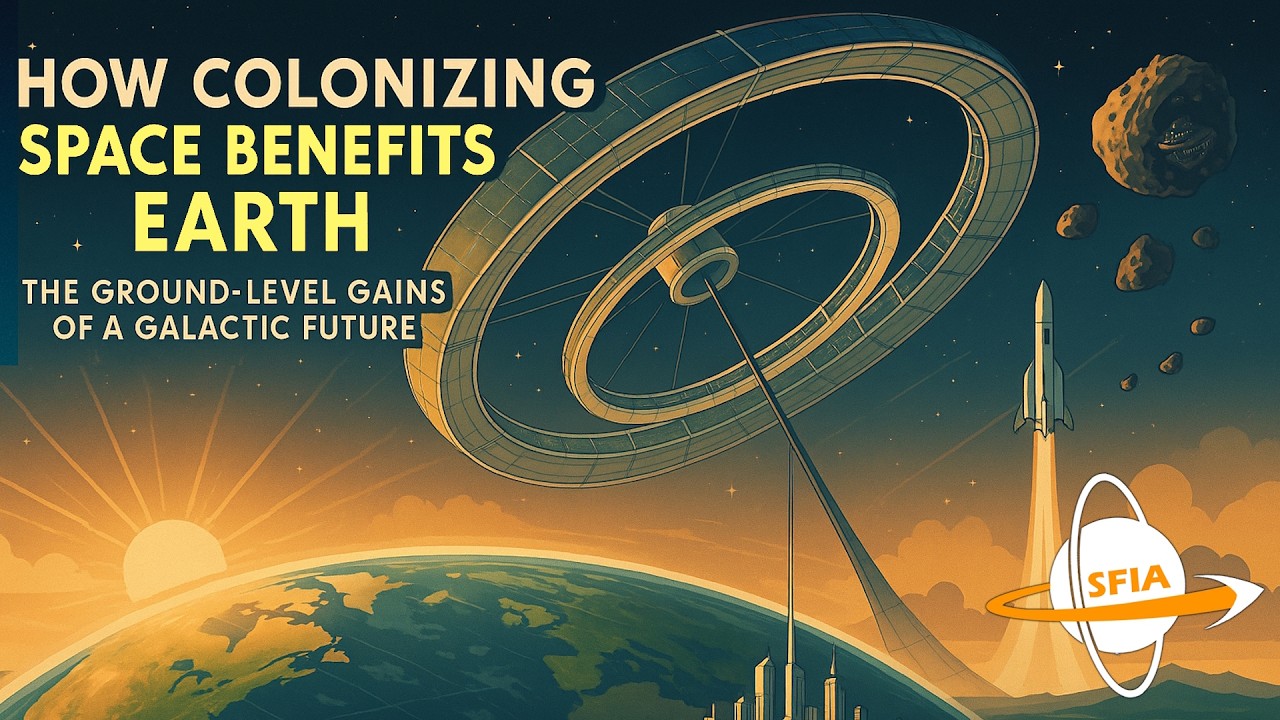How Colonizing Space Benefits Earth
