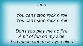 Ac Dc - Can&#39;t Stop Rock &#39;n&#39; Roll Lyrics