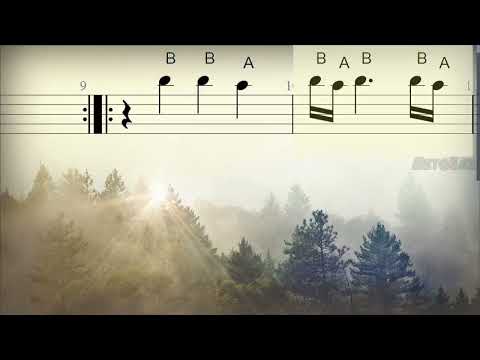 Espíritu De Dios, Flauta y Violín, Partitura, Cifrado, Notas, Tutorial