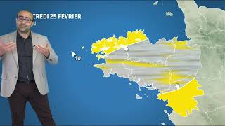 Illustration de l'actualité La météo de votre mercredi 25 février 2026