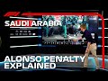 Why Was Fernando Alonso Given A 10-Second Penalty? | 2023 Saudi Arabian Grand Prix