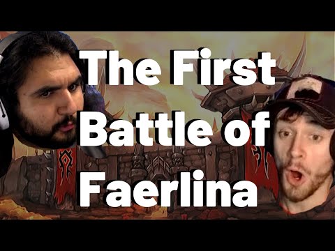 The First Battle of Faerlina - ft. EsfandTV, StaysafeTV, Asmongold, Cdew, Venruki, and more!