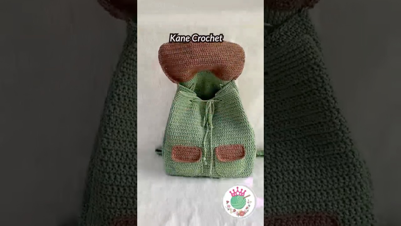 Crochet Backpack Bag AA299
