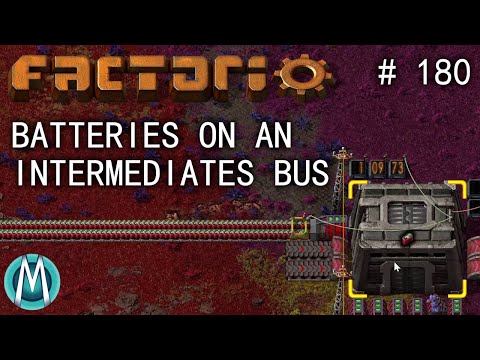 [Factorio 1.1 4K] Angel/Bobs Ep 180: Batteries On An Intermediates Bus