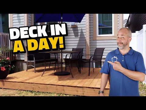 How To Build An Affordable Deck