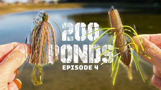 Normal Lure Vs. CRAZY Lure For Pond Bass Fishing (200 Ponds Ep. 4)