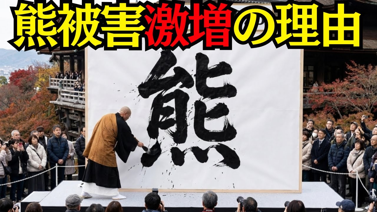 クマ被害が増えている本当の理由とは…エサ不足は嘘?