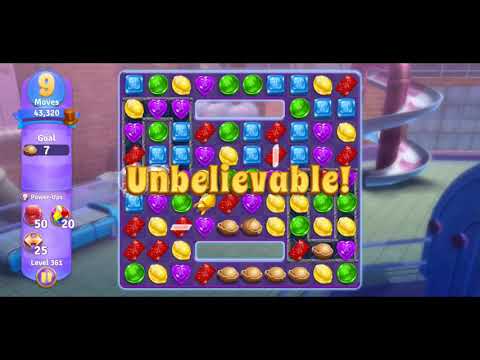 Willy Wonka's World of Candy - Level 361 Complete
