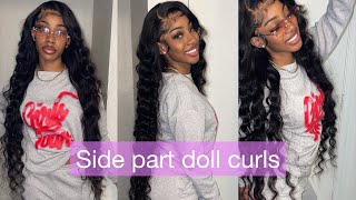 Doll curls on my 40” unit ft. West kiss hair company