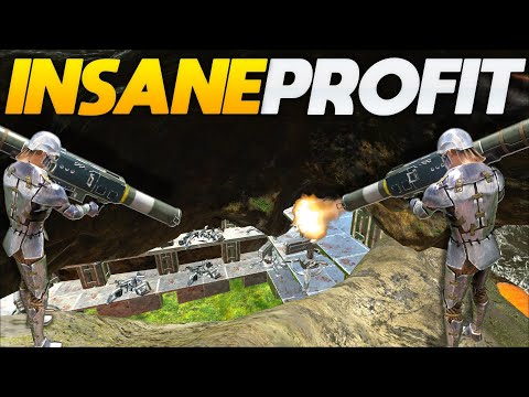 DUO Raiding A Hidden Rathole For Insane Profit - ARK