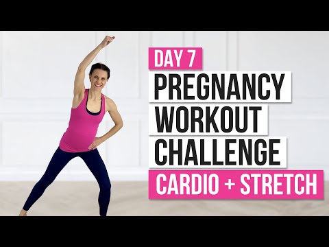 Day 1 Pregnancy Workout Challenge Leg Workout Pregnancy Workout Plan