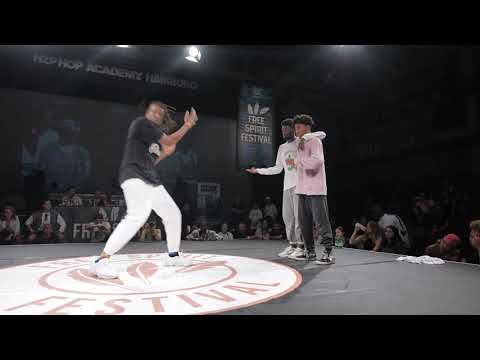 Free Spirit Festival 2019 Championship // Kefton & Fabbreezy vs Jeems & Lil Blade  // Hip Hop - 1/4