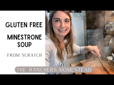 From Scratch Gluten Free Minestrone Soup
