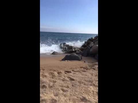 The waves at Blanes beach #InCostaBrava