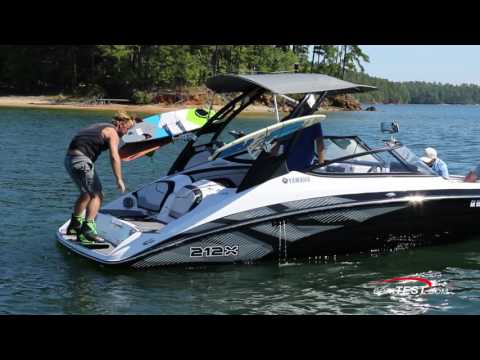 Wakeboarding with Yamaha (2017-) Video- By BoatTEST.com