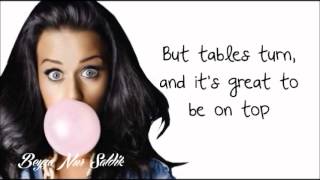 Katy Perry - That&#39;s More Like It Lyrics