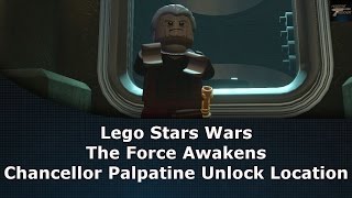 Lego Star Wars The Force Awakens How To Unlock Chancellor Palpatine (Classic Character Carbonite)