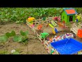 DIY How To Make Cardboard House And Swimming Pool Kids Video Science Project Ashton Creative