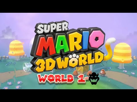 Super Mario 3D World // Bowser's Highway Showdown | World 1-Castle [3 Stars Guide]
