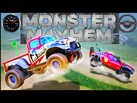6X6 Monster Truck Metal Beast - Hills mode || Gameplay game || Monster truck game || #monster