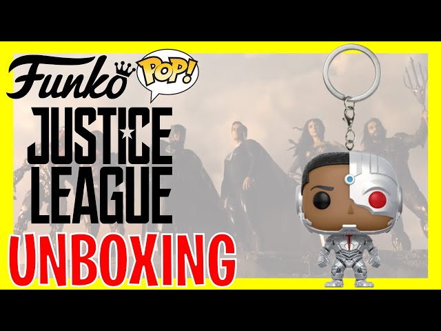 Vídeo relacionado con DC - Llavero de vinilo Cyborg, colección Justice League (Funko 13793)