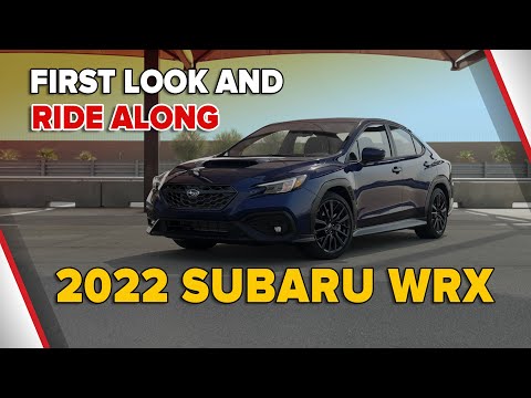 2022 Subaru WRX - First Look and Ride Along