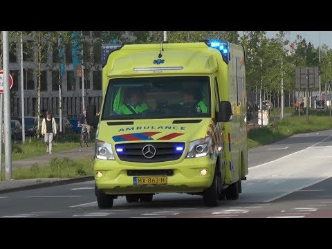 A1, C Miesen Ambulance 01-121 Groningen Stad naar melding