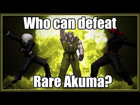 BTW MUGEN Special - Who can defeat Rare Akuma?