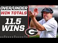 SEC Over/Under Predictions: Georgia 11.5 wins [Expert Breakdown] | CBS Sports HQ